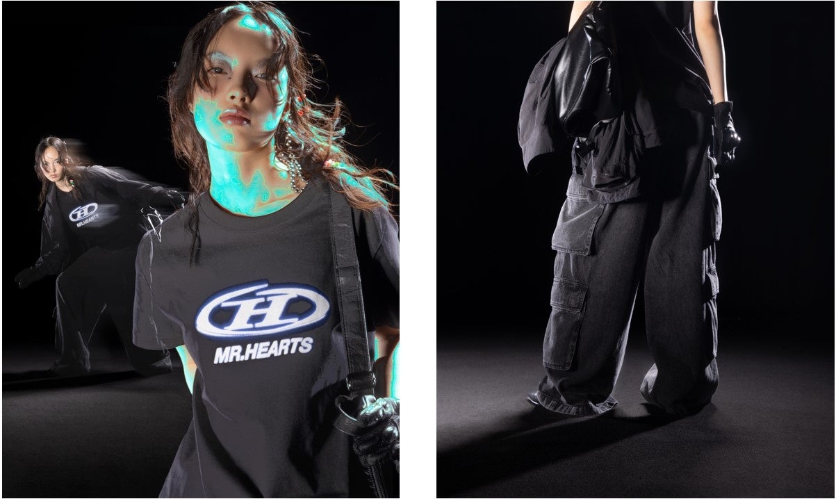 T-SHIRT ¥4,994(tax in)　PANTS ¥9,900(tax in)