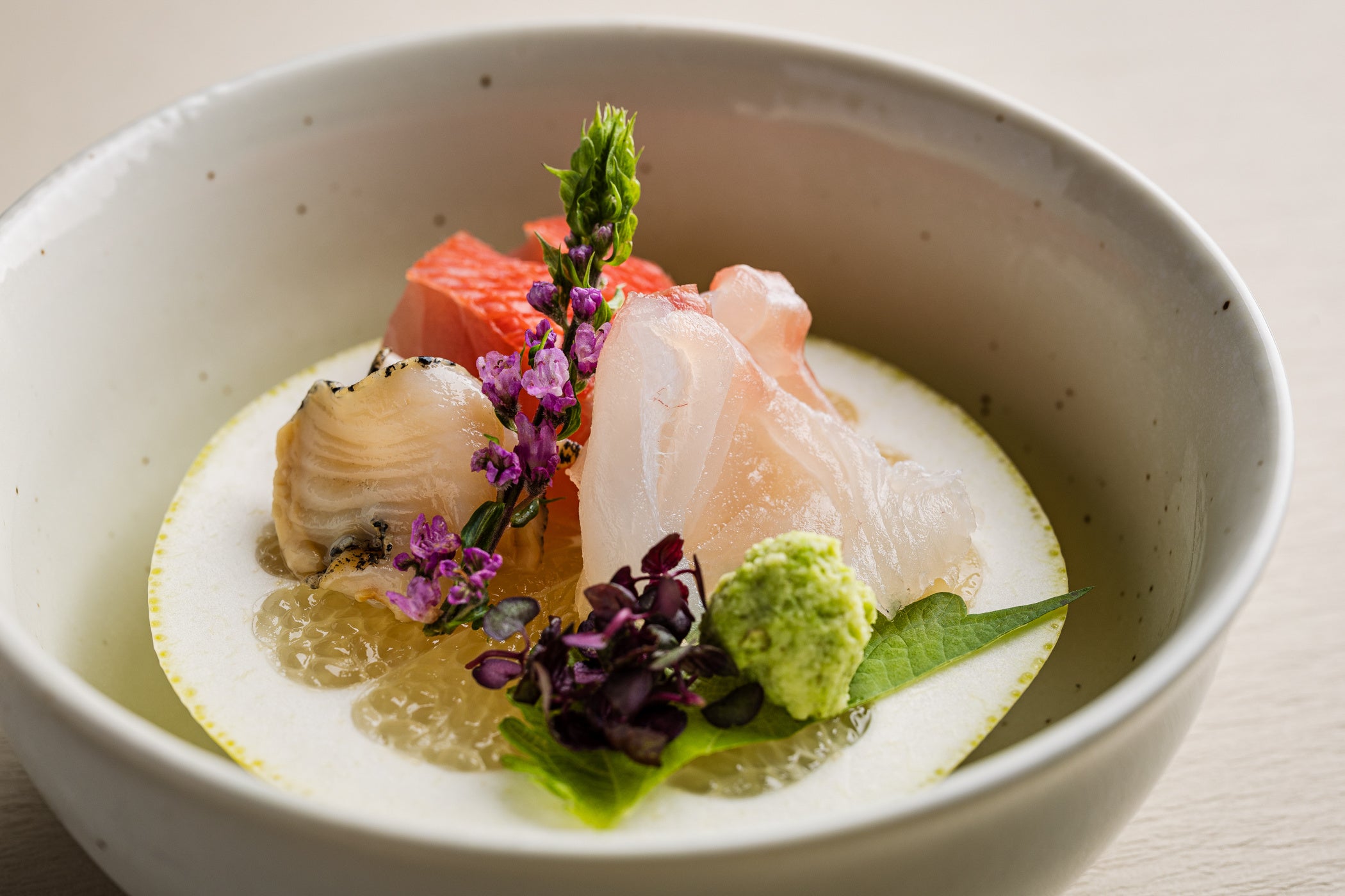 [お造り] 本日のお造り あしらい一通り