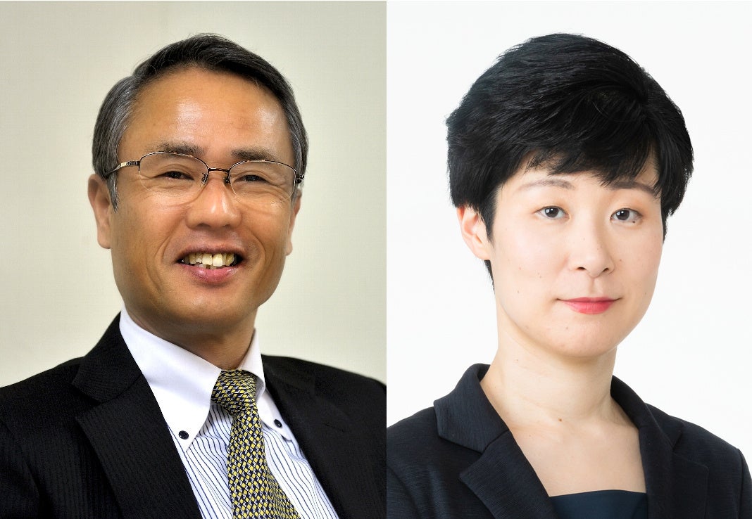 織田邦男氏（左）と松原実穂子氏