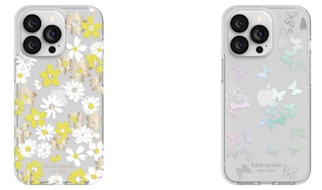 【国内発送】kate spade★Yellow Floral iPhone13 ケース kate spade new york 2022春夏コレクション「iPhone 13シリーズ