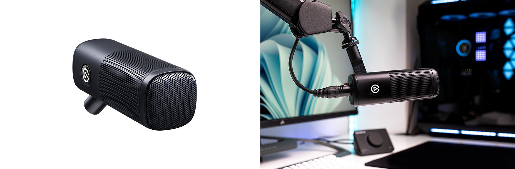 Elgato、高性能なダイナミックボーカルマイク「Wave DX」とポータブル