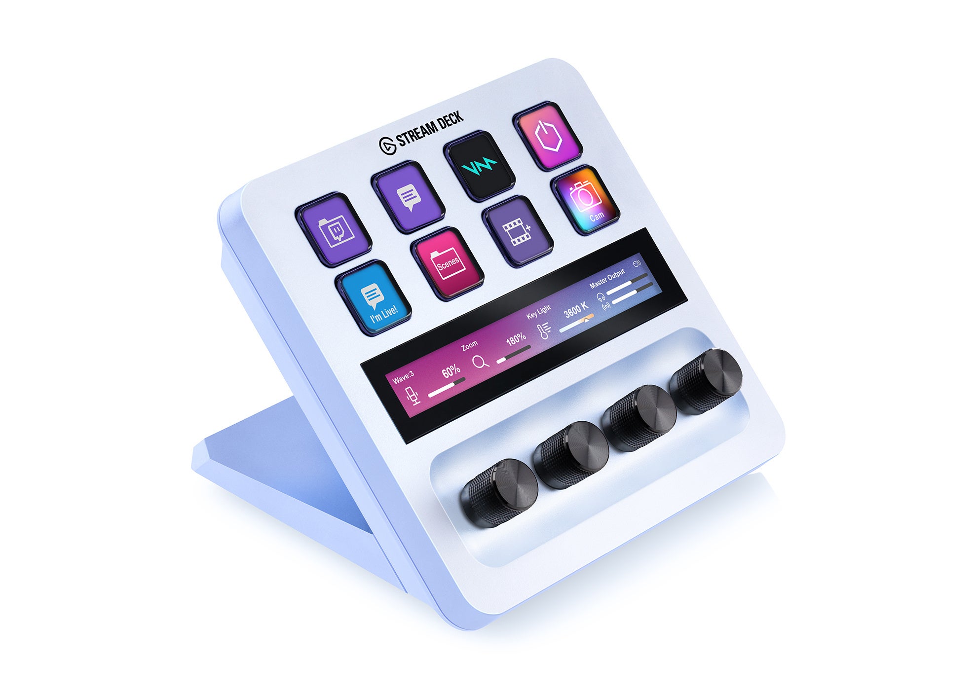 ダイヤルやタッチパネルを搭載したショートカットデバイスElgato