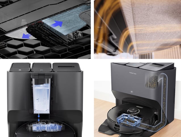 任せる”を極める 4way全自動ドックを搭載したロボット掃除機「Roborock 任せる”を極める 4way全自動ドックを搭載したロボット掃除機「Roborock