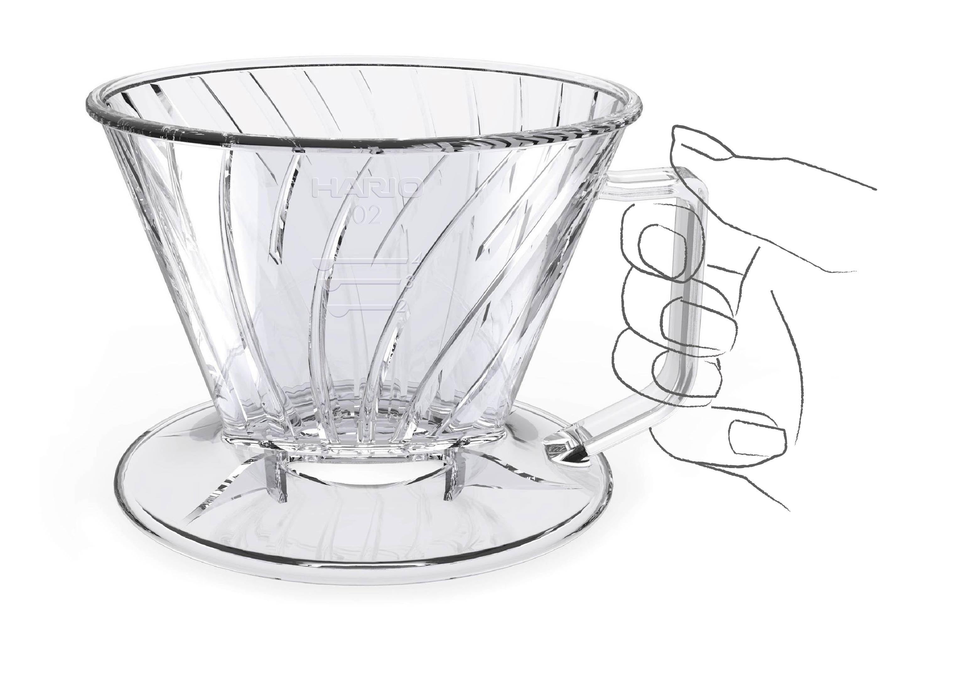 持ちやすい大きな取っ手