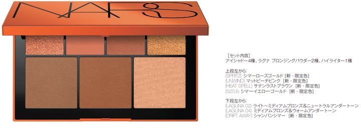 NARS】新製品トータルセダクション アイシャドースティックを含む NARS】新製品トータルセダクション アイシャドースティックを含む