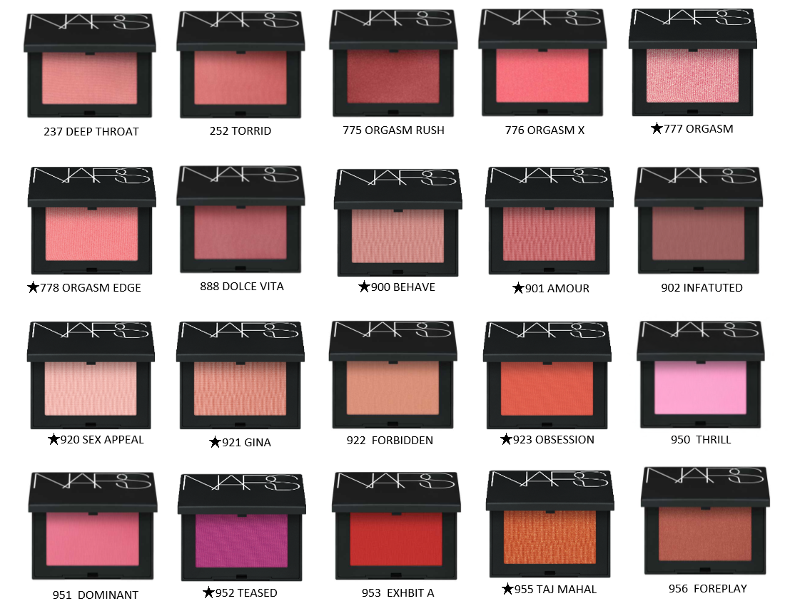 NARSのブラッシュが22年ぶりにフルリニューアル！上気したような官能的