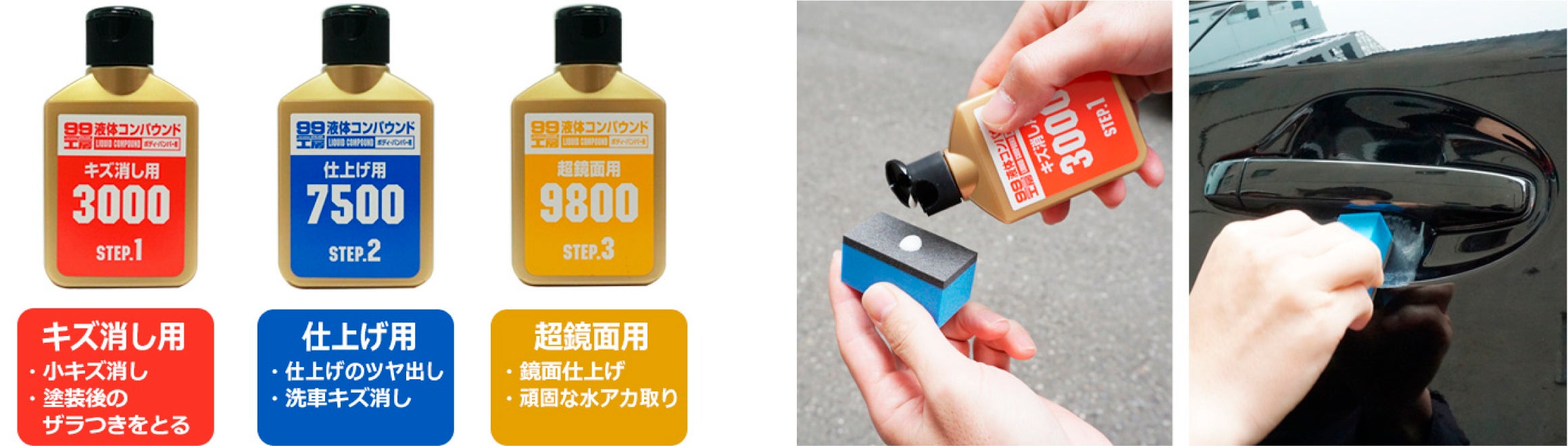 トライアルセット・サンプル kuuipo ソフト99 コンパウンドトライアルセット 09192
