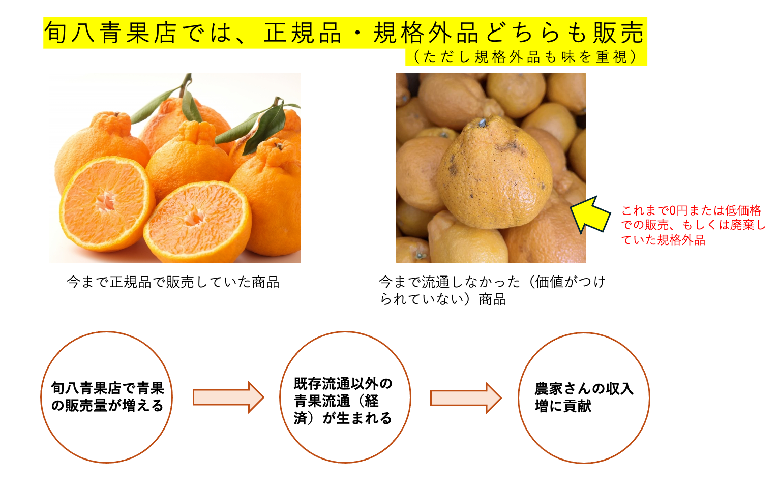 出店により“都市に豊かな食生活を届け”、“産地の所得向上”に。都市型