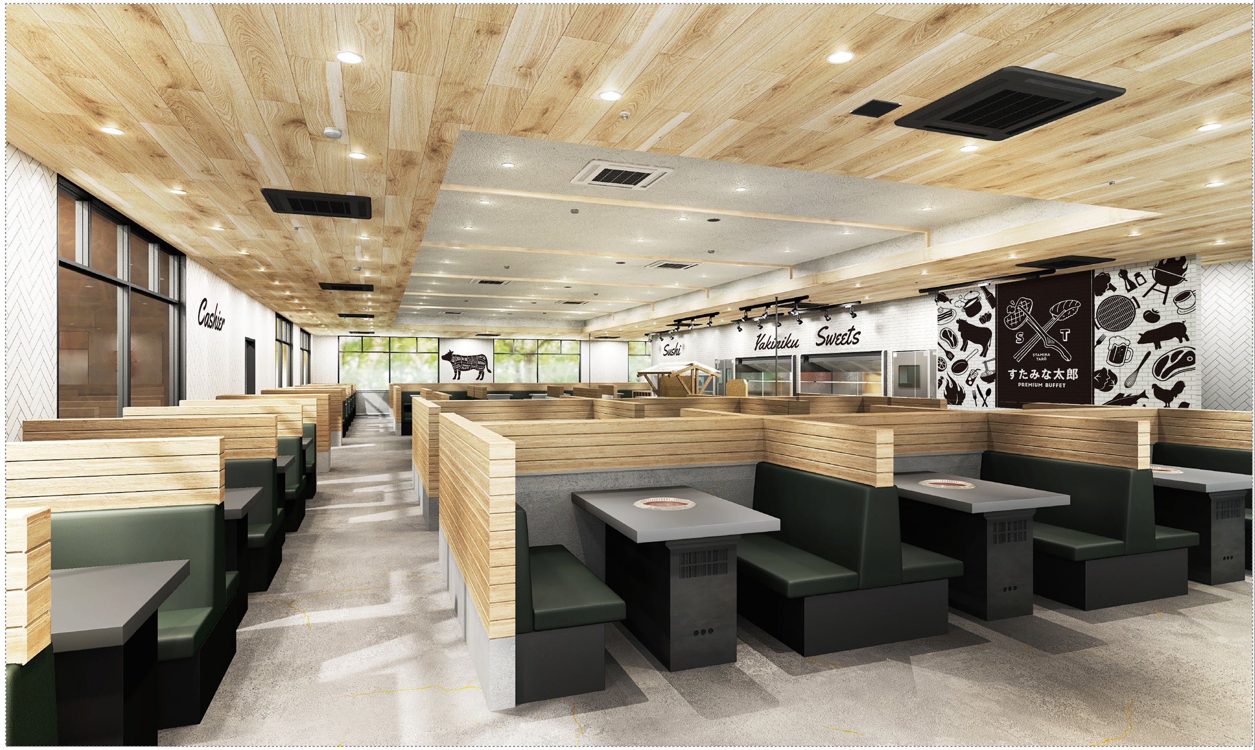 店内イメージ※イメージパース