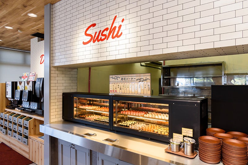 寿司コーナーイメージ(写真はプレミアムブッフェ千葉北店)