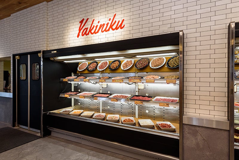 焼肉コーナーイメージ(写真はプレミアムブッフェ千葉北店)