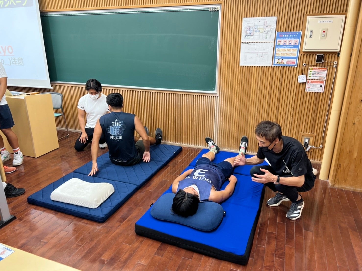 スリープオアシス体験の様子