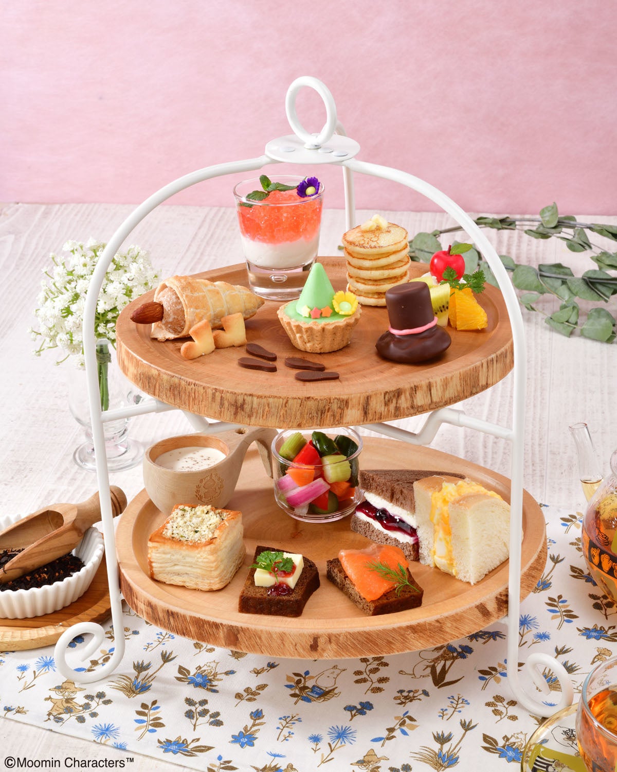 フィンランドの童話「ムーミン」をモチーフにした「ムーミンカフェ」に