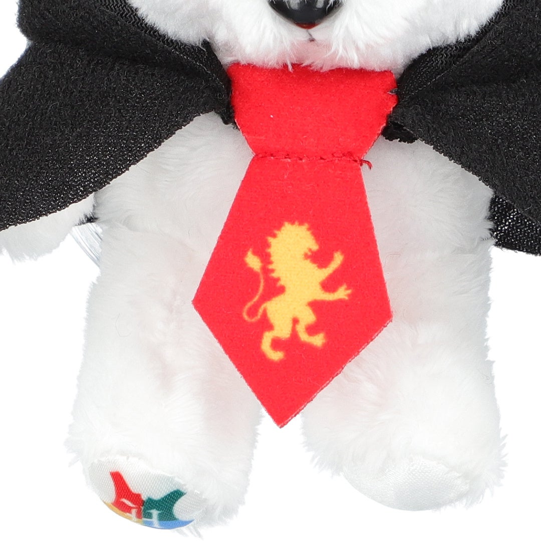 象徴動物がプリントされたネクタイ