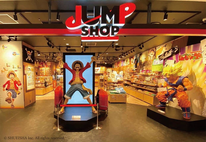 ※画像はJUMP SHOP渋谷店です。 © SHUEISHA Inc. All rights reserved.