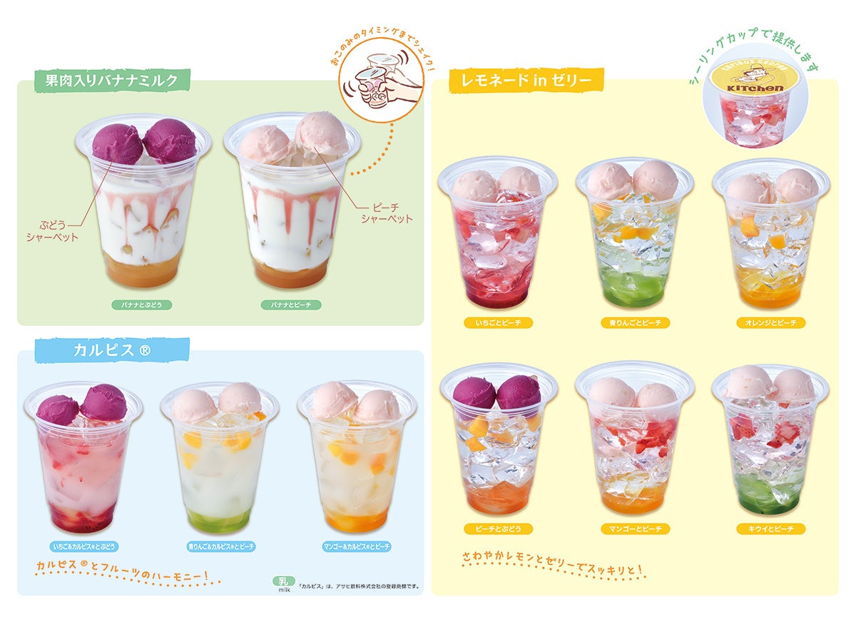 ※どれにしようかな？ふりふりシェイキー 全11種イメージ