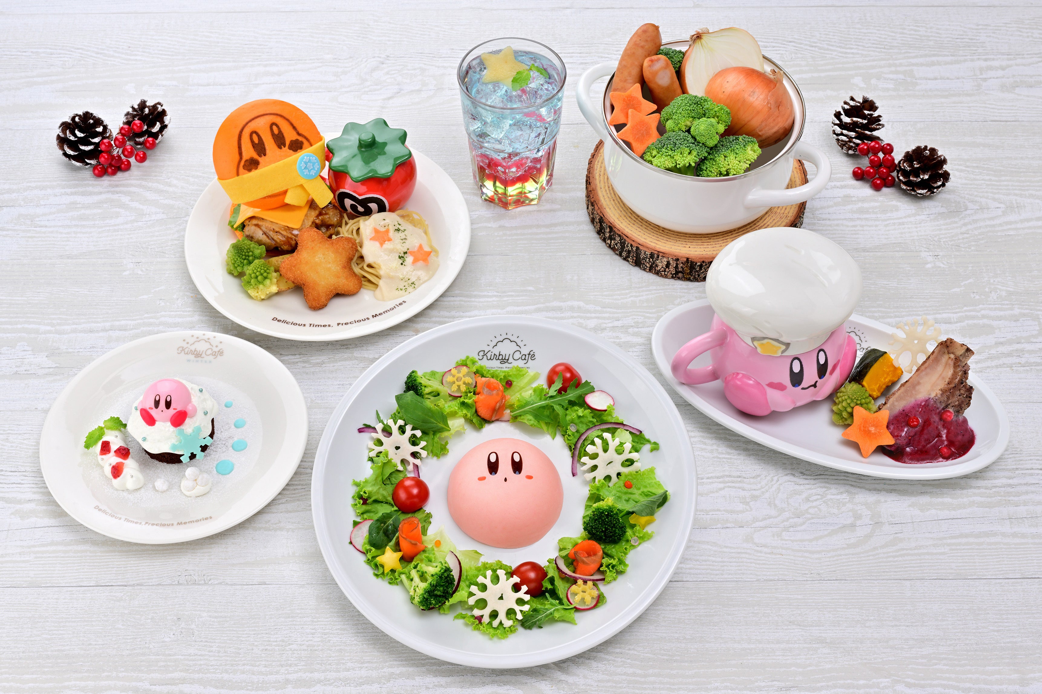 星のカービィ カービィカフェ Kirby Café セット 星のカービィの『Kirby Café (カービィカフェ)』にて「カービィカフェ