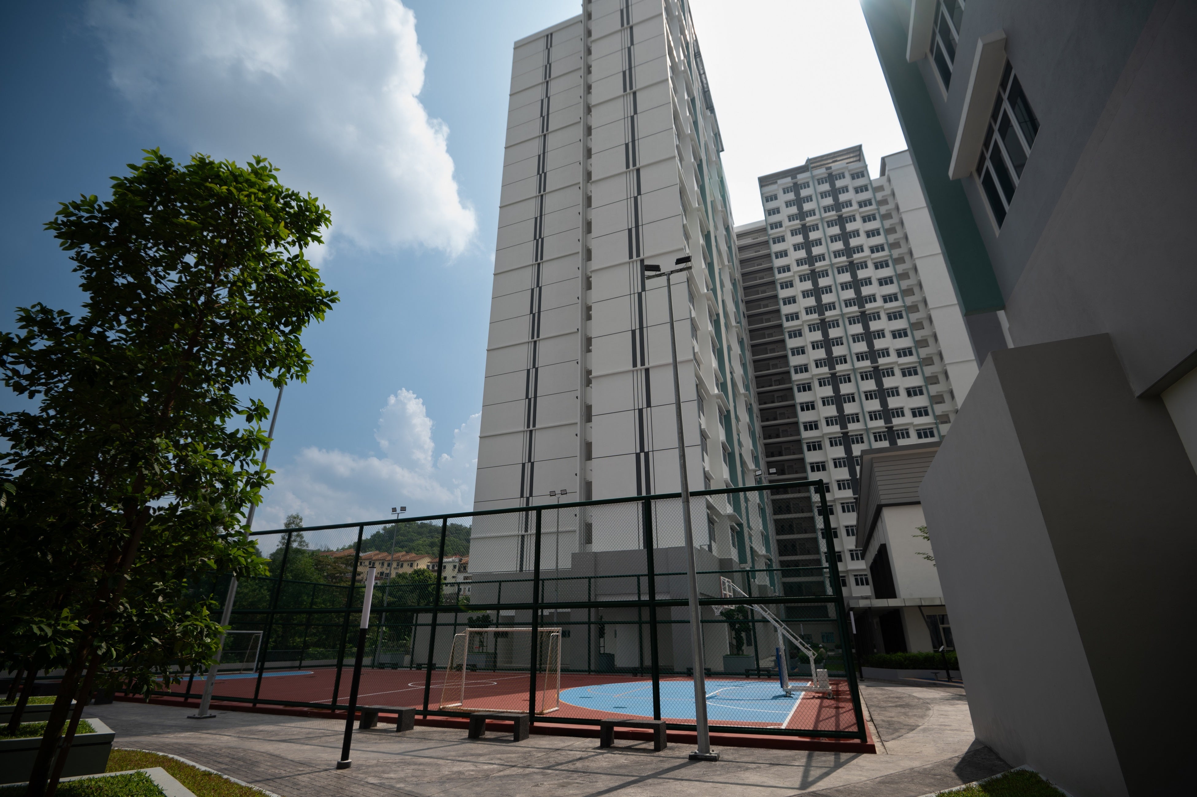 共有スペース（バスケットコート）