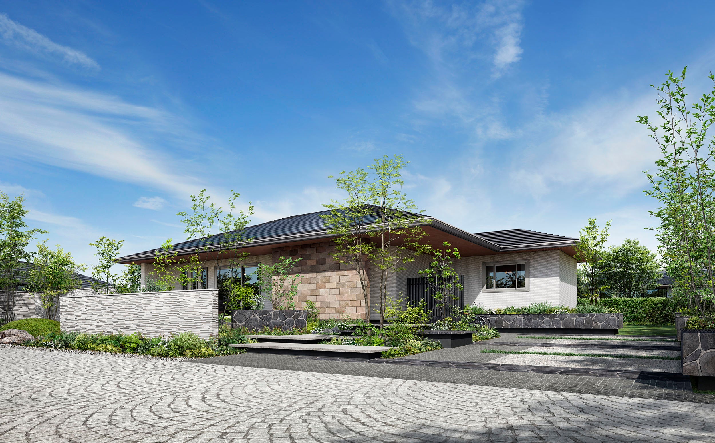 『カサート平屋 断熱等級７モデル』 外観イメージ