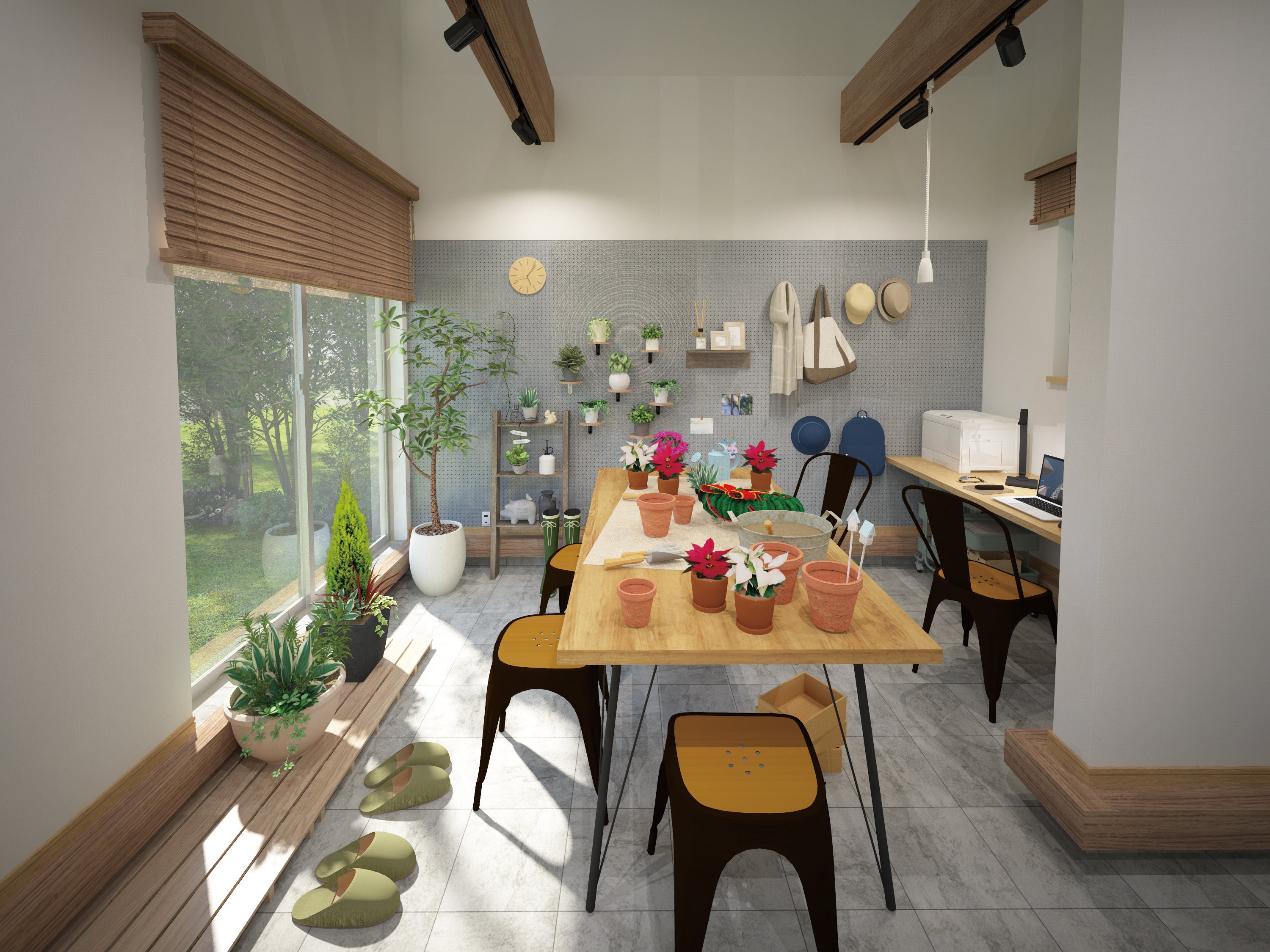 学びの土間スペース