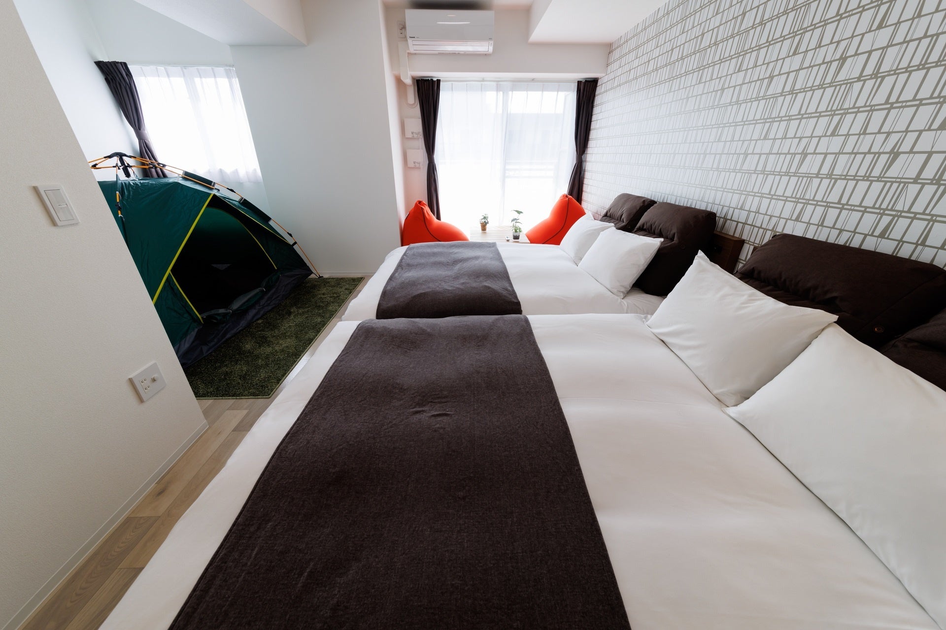 グランピングルーム(全5室　定員4名)