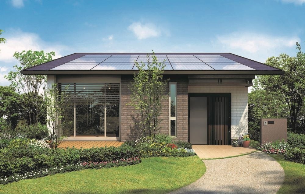 『カサートX 平屋LCCMモデル』外観イメージ