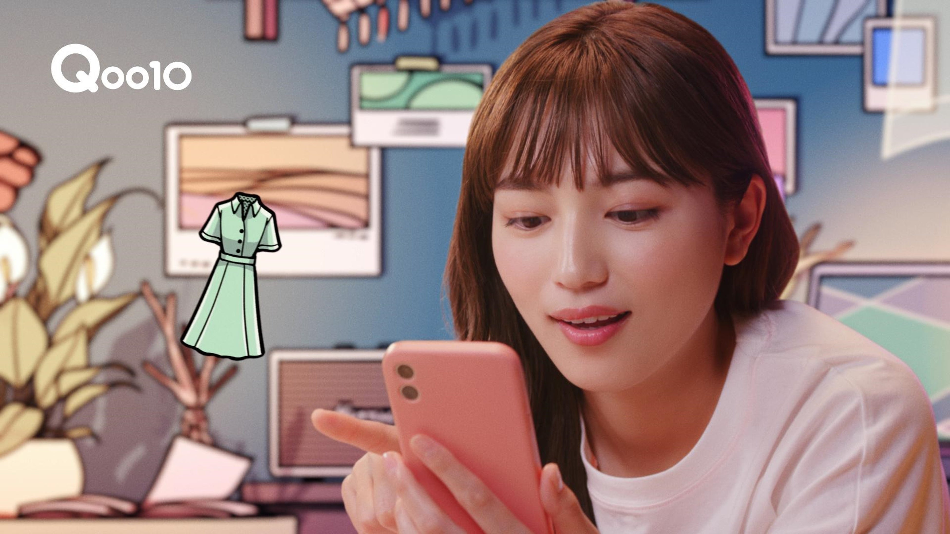 「このワンピかわいい！」