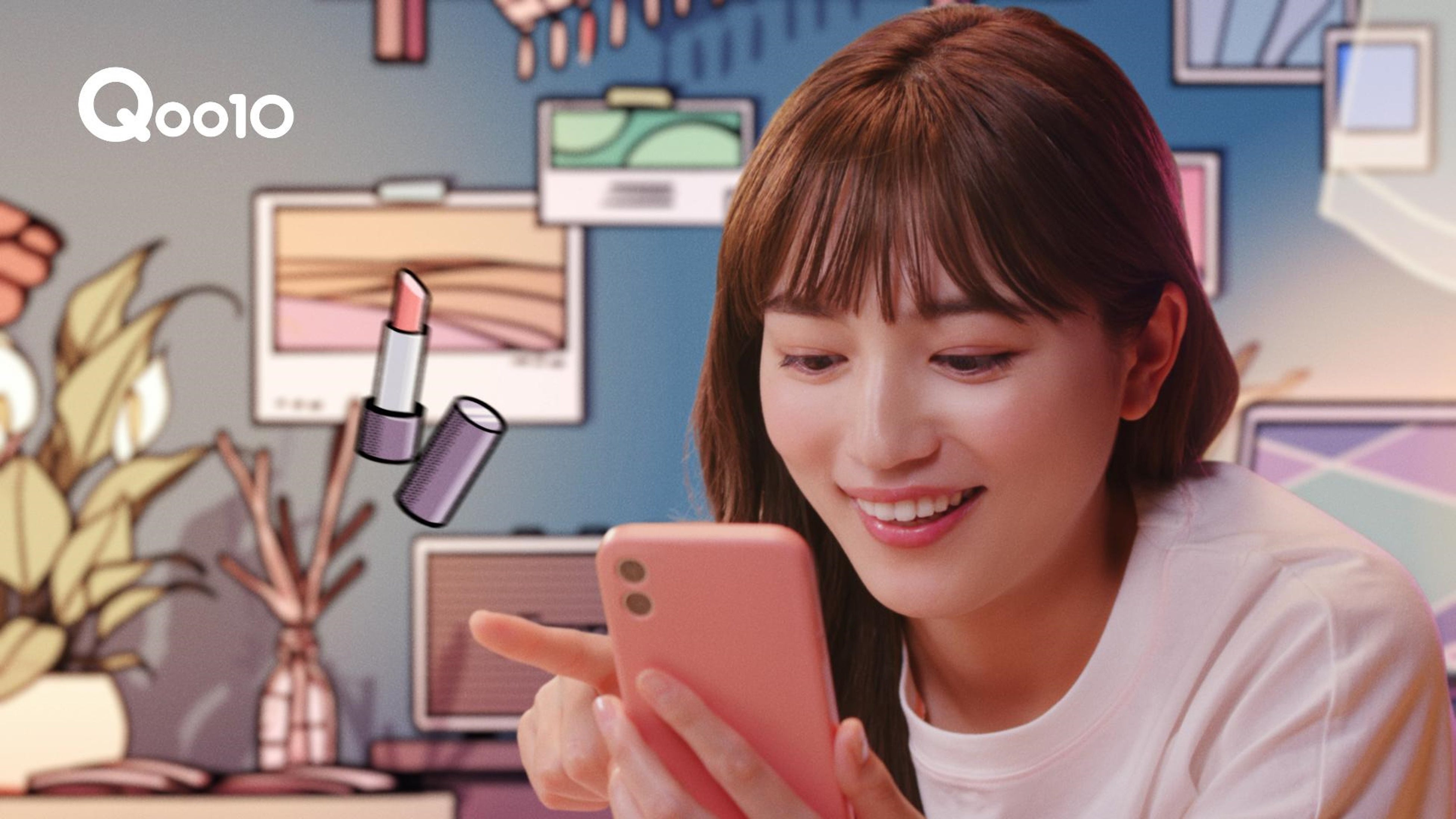 「こっちのリップもいいな〜」