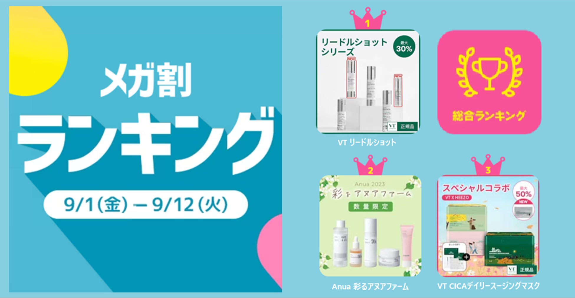 める@まとめ買い割します 20%メガ割セール」開催レポート>Qoo10「メガ割」が、初開催