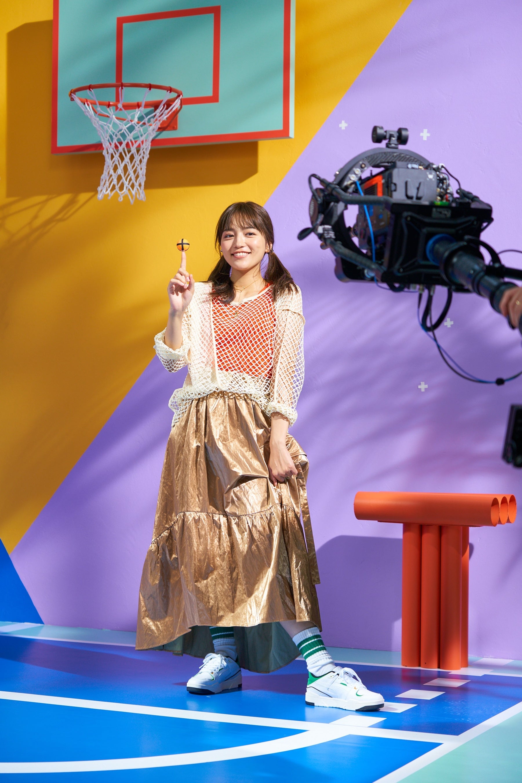 ドラマ 川口 春奈さん着用 ラブレス ジオメトリック ロング カーディガン　36 m20010596126_1.jpg?1697361291
