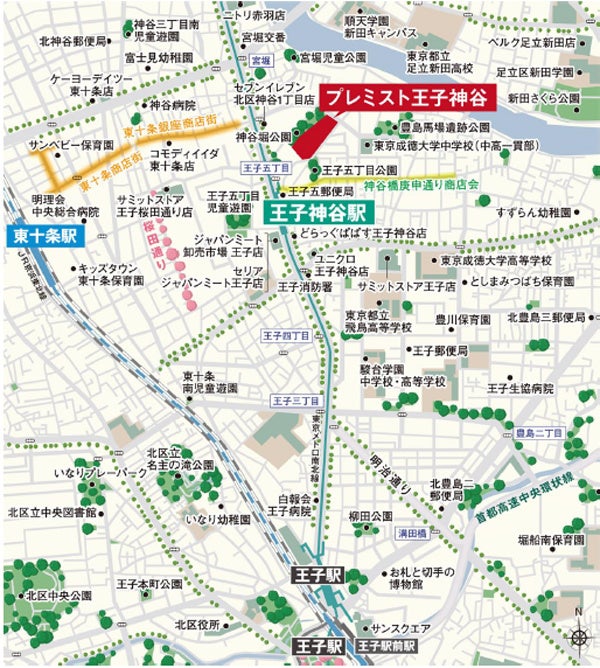 【現地案内図】