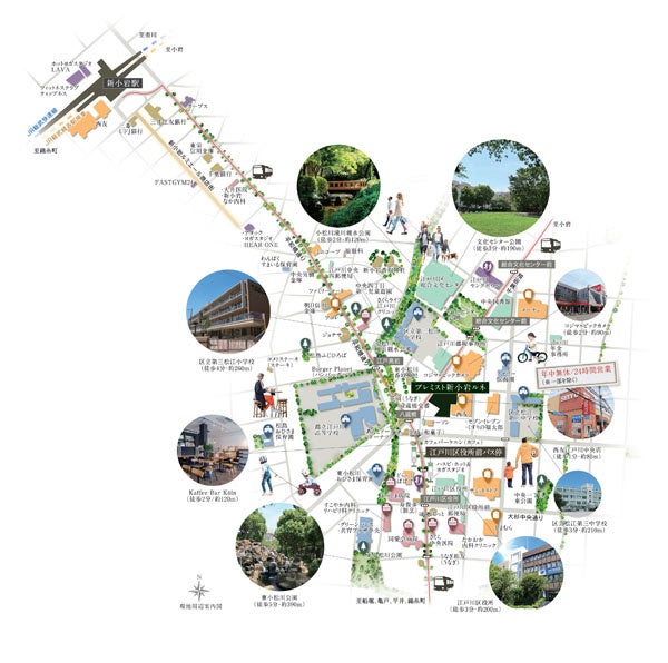 【立地概念図】