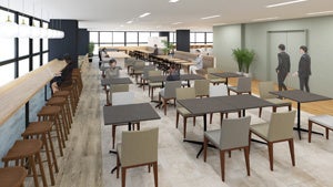 【従業員休憩室（イメージ）】