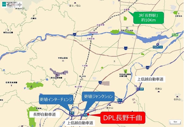 【「DPL長野千曲」位置図】