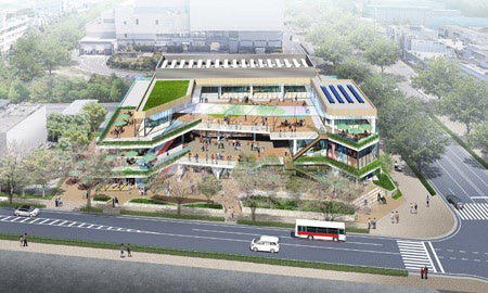 「ブランチ調布」完成予想パース※イメージであり実際とは異なる場合があります。