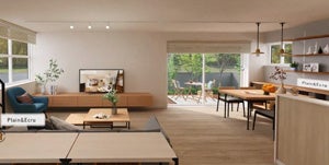 【テレビを使用した画面共有イメージ】