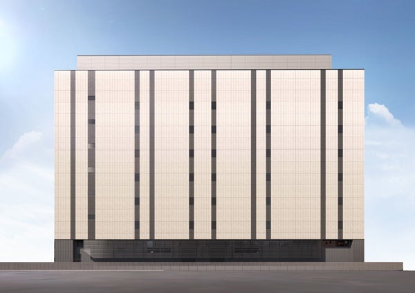 「DPDC品川港南サイト」外観パース（イメージ）