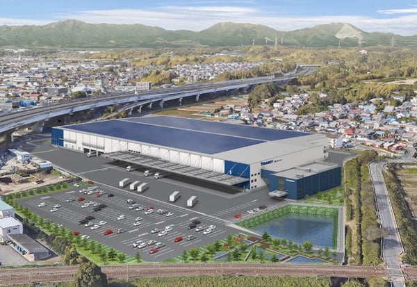 【 「（仮称）Ｄプロジェクトみえ朝日町」外観パース 】