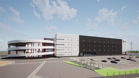 【「DPL境古河」外観パース】