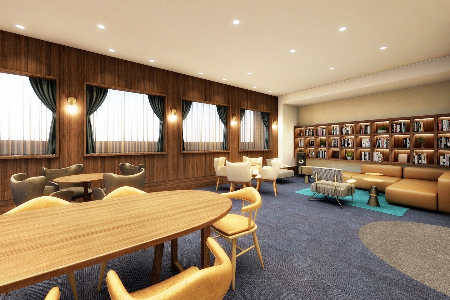 『ザ・福井タワー イニシアグラン』クラブラウンジ