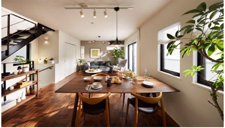 『イニシアフォーラム三鷹』リビング・ダイニング