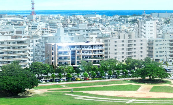 【「プレミスト那覇新都心 ザ・パークフロント」　外観完成予想図