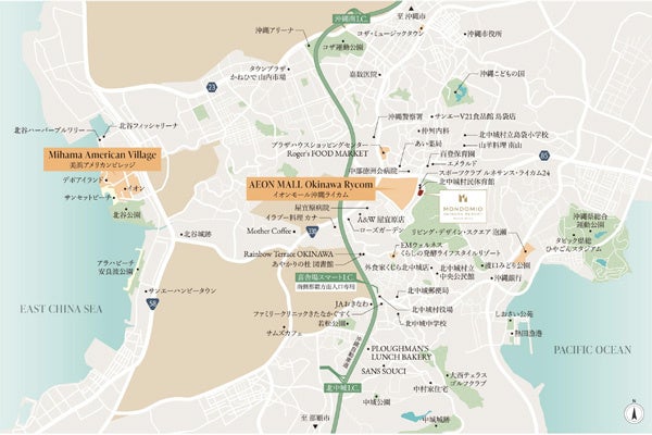【現地案内図】
