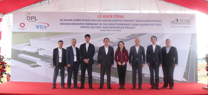 【2024年2月21日に実施した地鎮祭の様子】