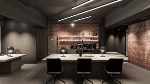 キッチンカウンター　完成イメージ