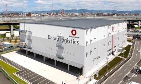 【大阪北物流センター 外観】