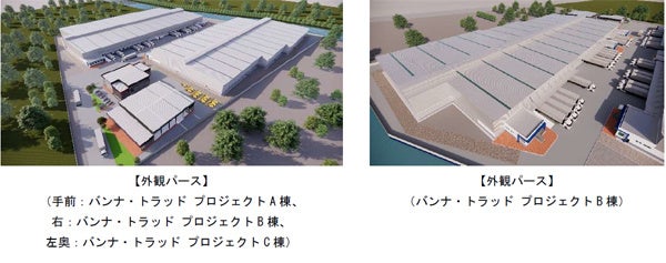 マルチテナント型物流施設「WHA ダイワ ロジスティクスセンター バンナ・トラッド Km.23 インバウンド B棟」着工(ニュースレター)
