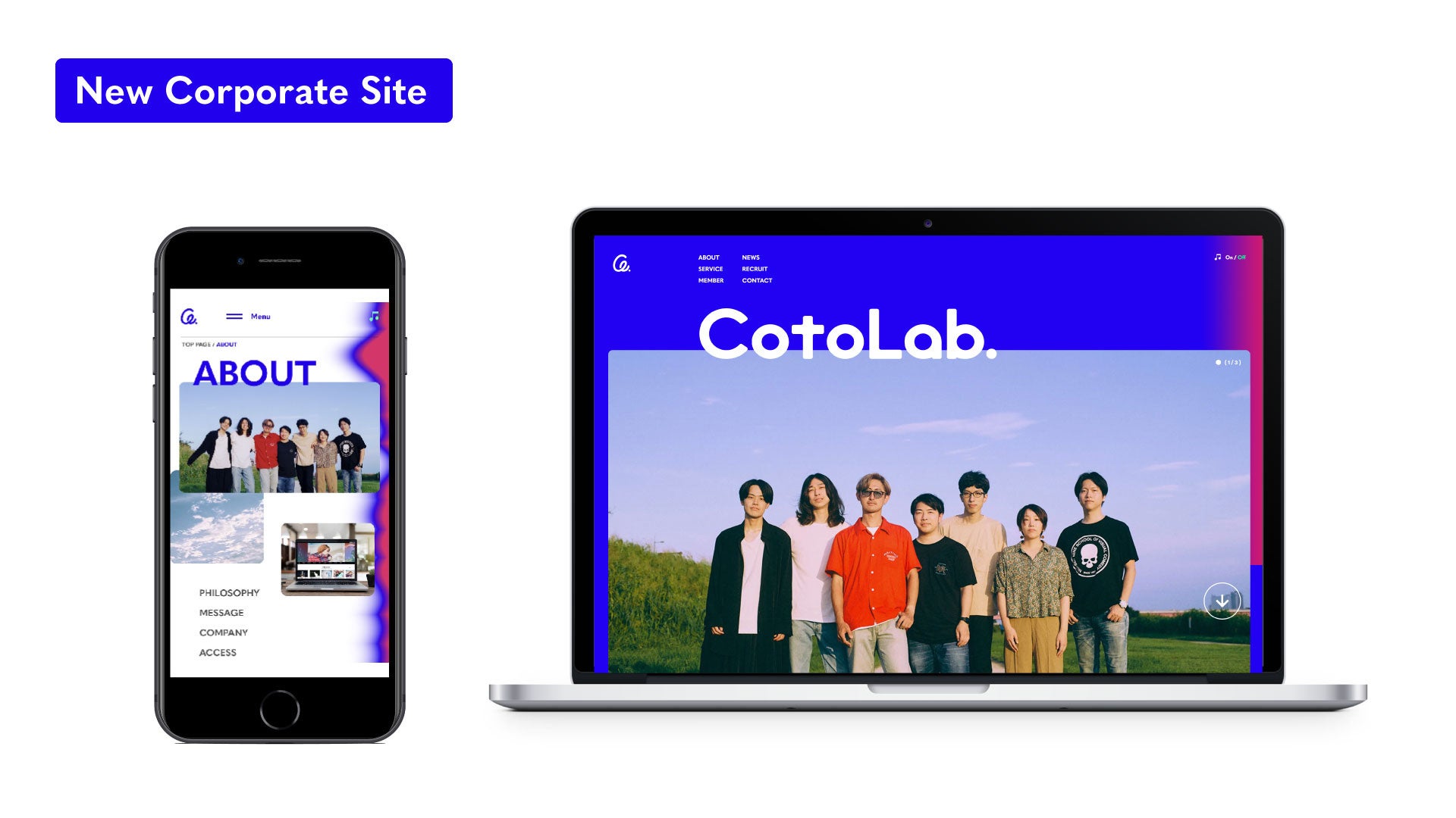 CotoLab. 新コーポレートサイト