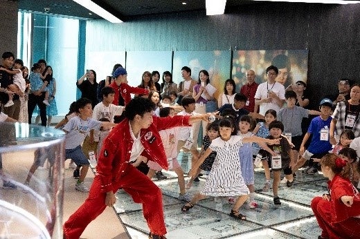 プロダンスチーム「dip BATTLES」によるダンスレッスン