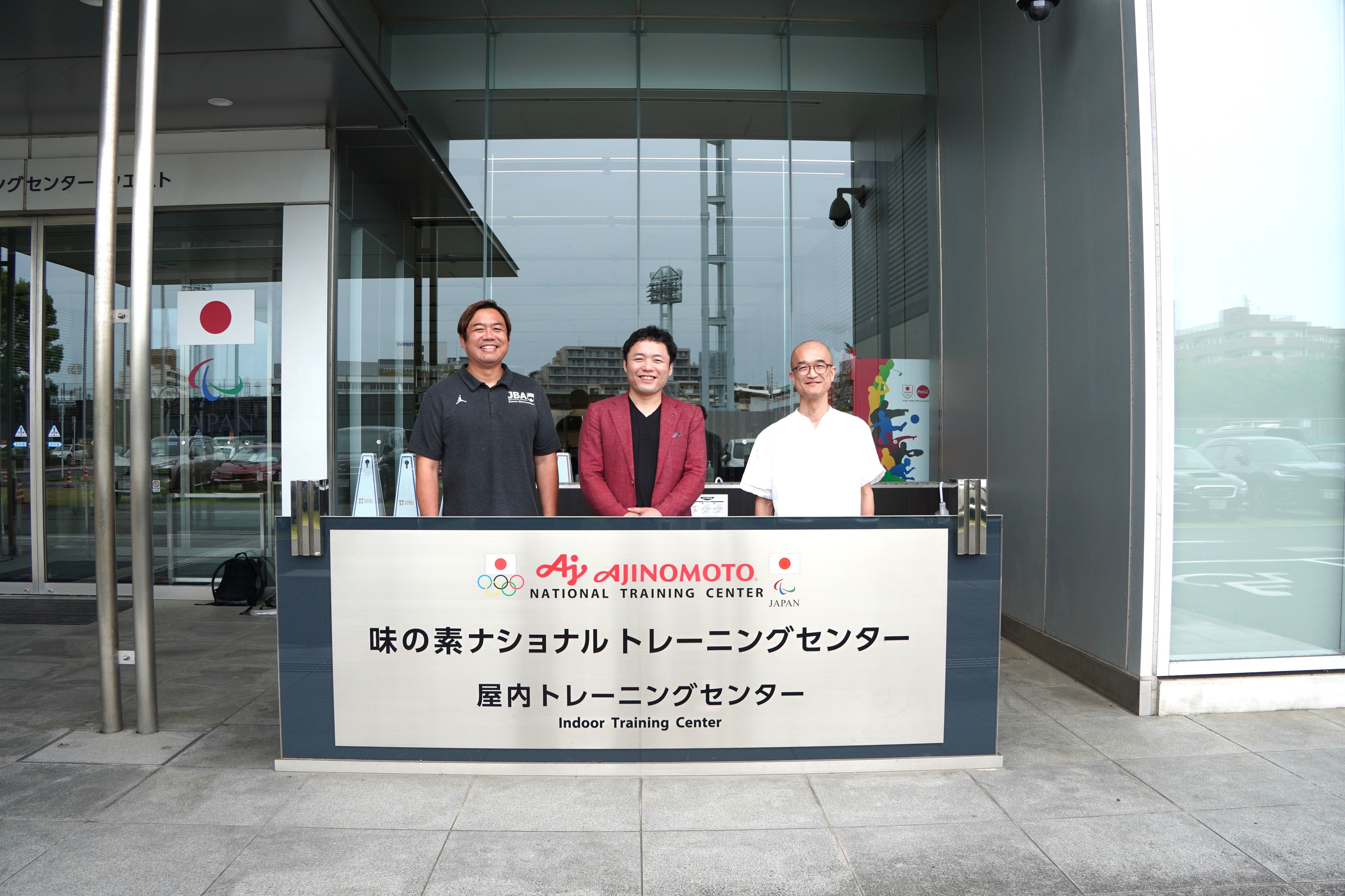 日本ラグビーフットボール協会／日本バスケットボール協会　今田圭太様 　　エッグフォワード　徳谷智史 　　日本バスケットボール協会　鈴木淳様